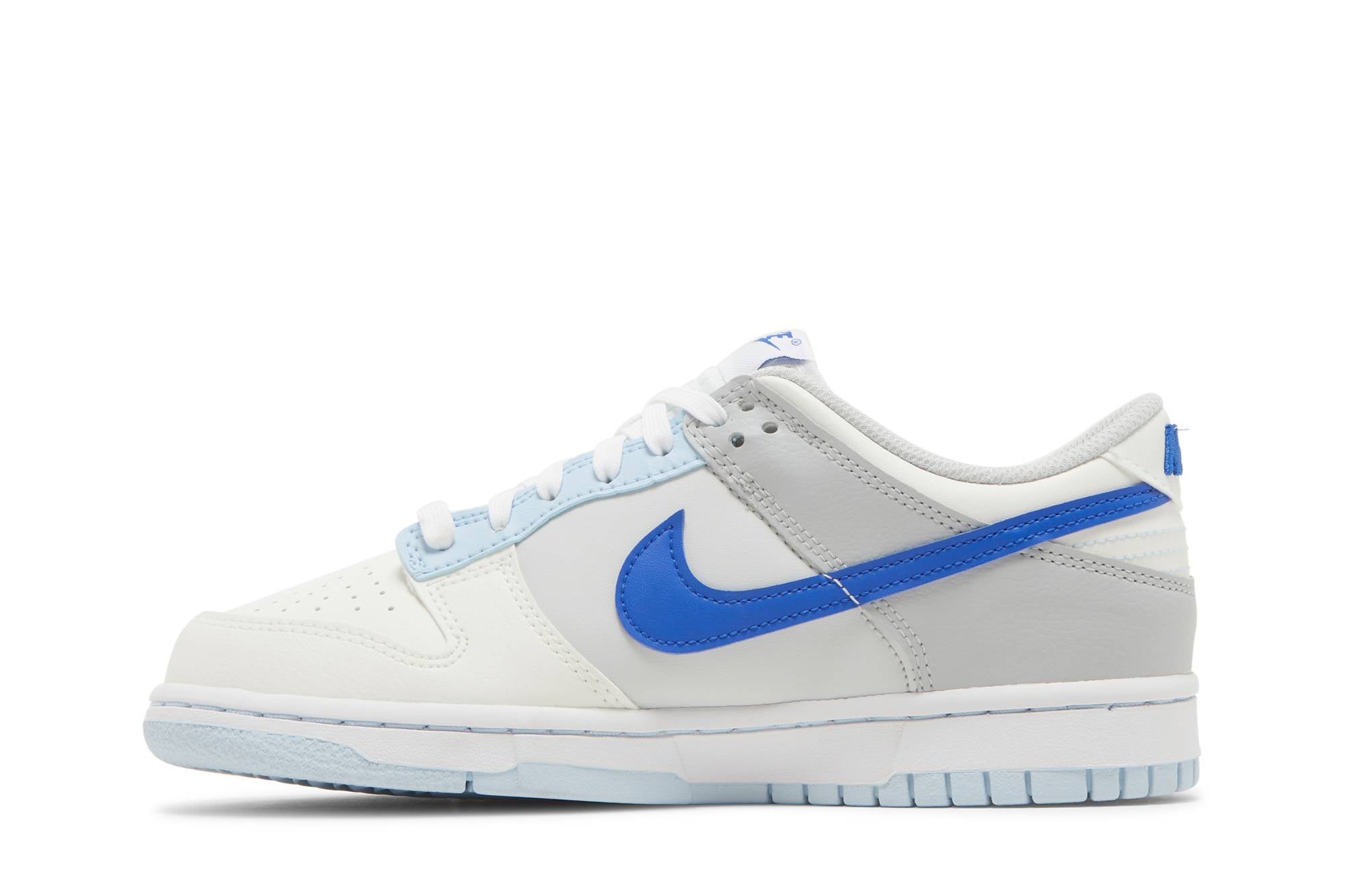( Grade School ) Nike Dunk Low ‘Ivory Hyper Royal’ FB1843-141 - Image 3