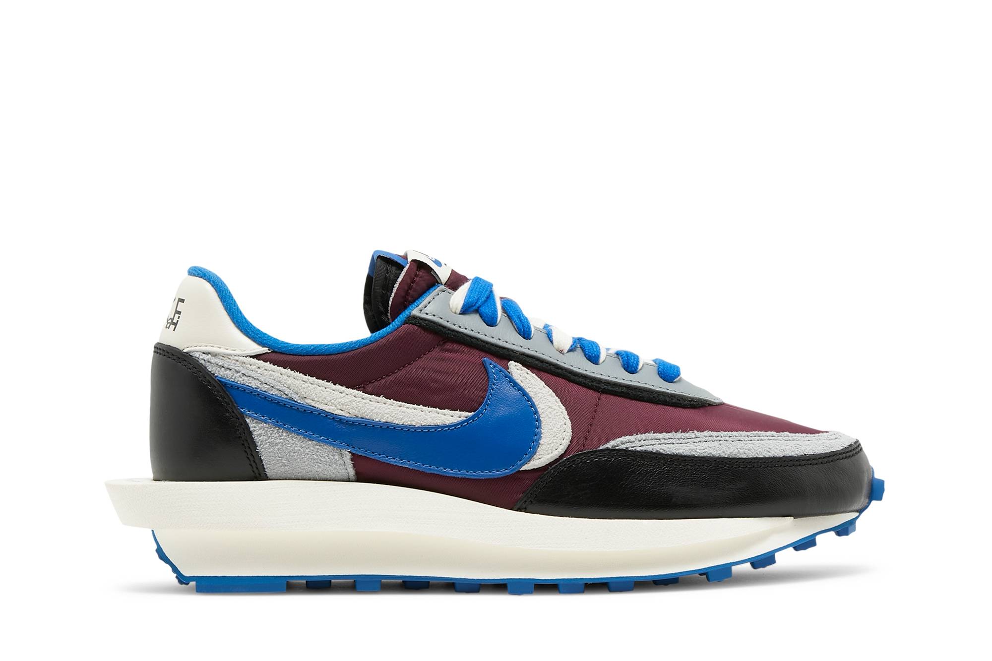 Sacai X UNDERCOVER X Nike LDWaffle Night Maroon Team Royal DJ4877-600