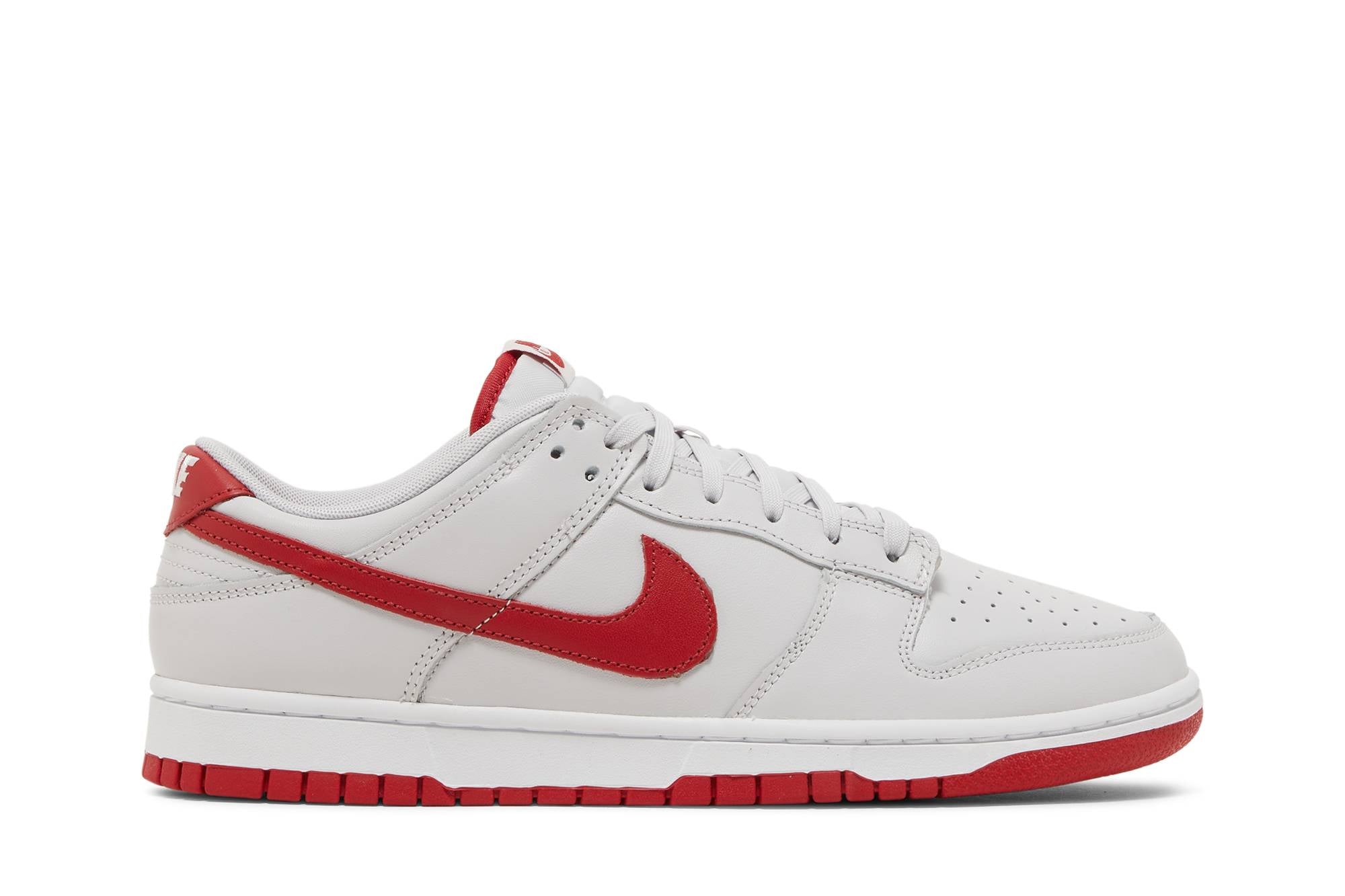 Nike Dunk Low Vast Grey Varsity Red FJ0832-011