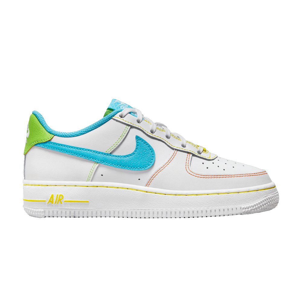 ( Grade School ) Nike Air Force 1 Low White Multi FJ4614-100
