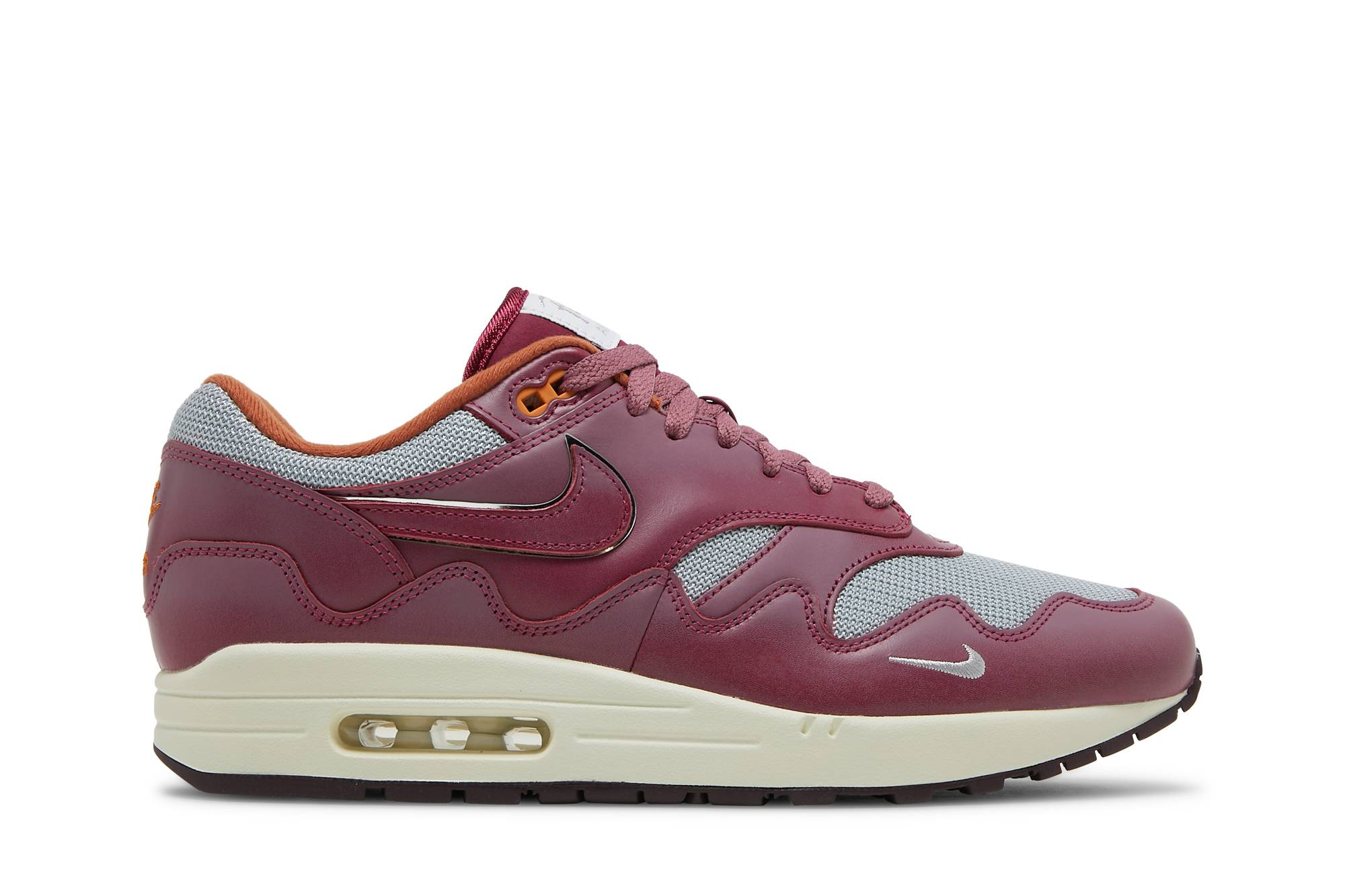 Patta X Nike Air Max 1 Night Maroon ( With Bracelet ) DO9549-001