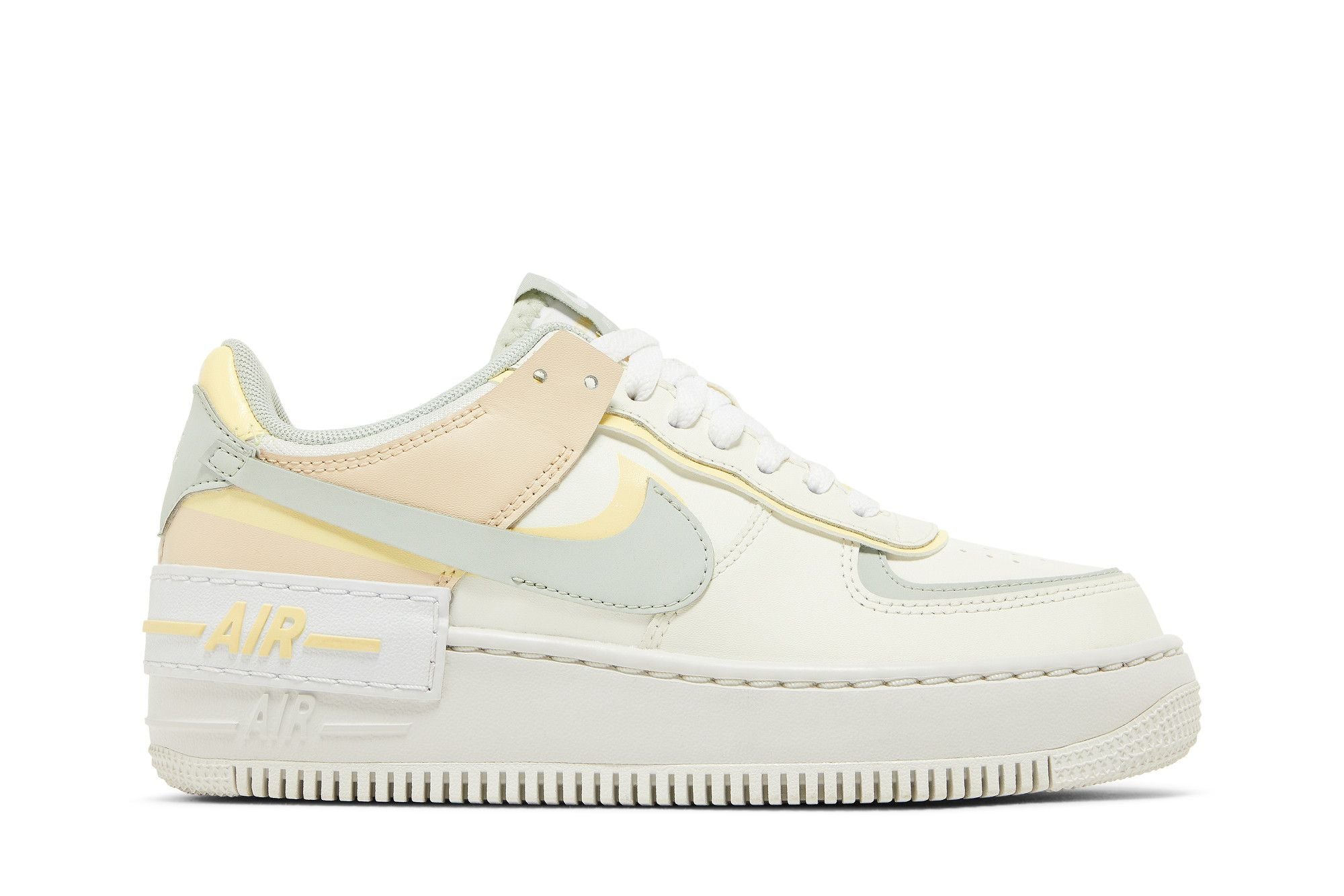 ( Women ) Nike Air Force 1 Shadow ‘Pearl White Citron Tint’ DR7883-101