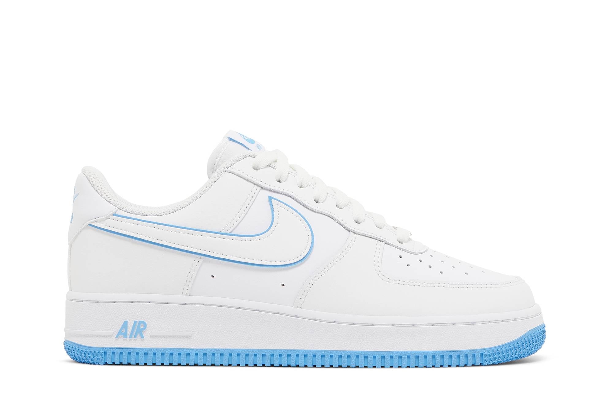 Nike Air Force 1 ’07 Low White University Blue Sole DV0788-101