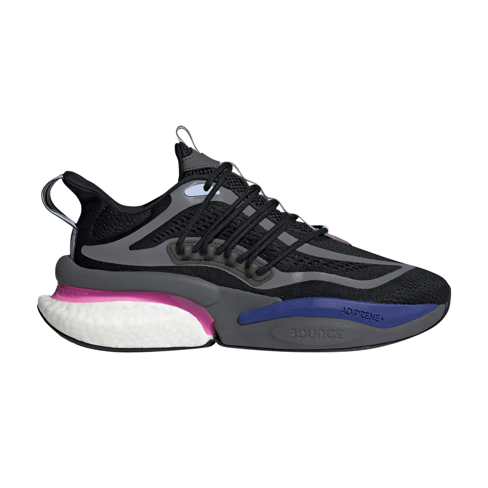 Adidas AlphaBoost V1 Black Blue Fuchsia HP6612
