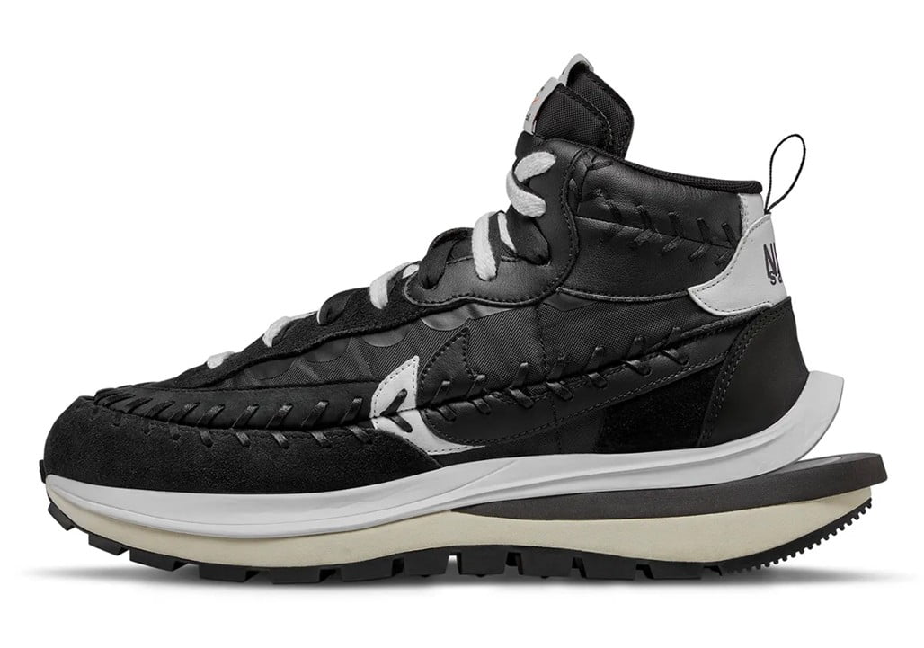 Nike Vaporwaffle X Jean Paul Gaultier X Sacai Black White