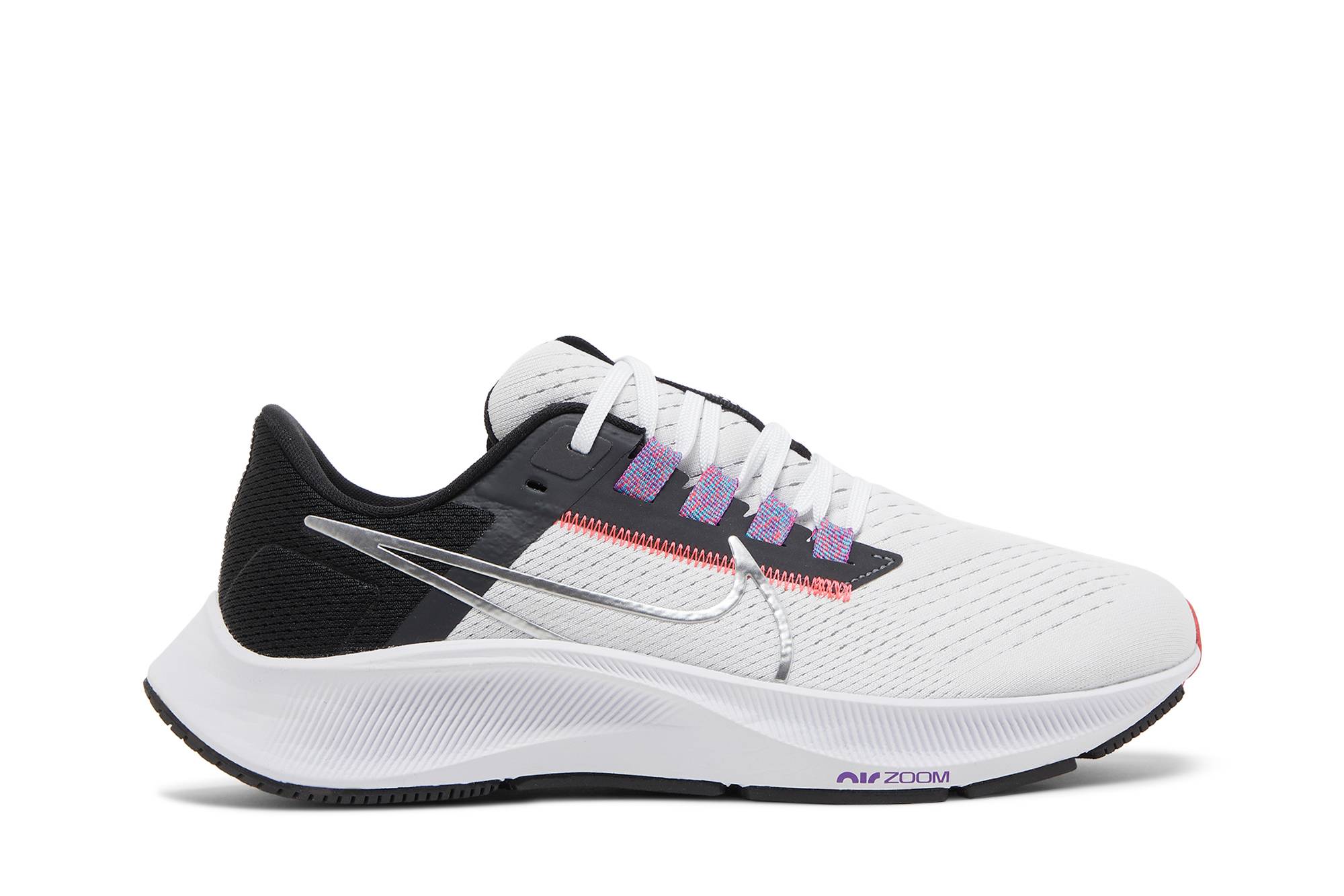 ( Women ) Nike Air Zoom Pegasus 38 White Metallic Silver CW7358-101