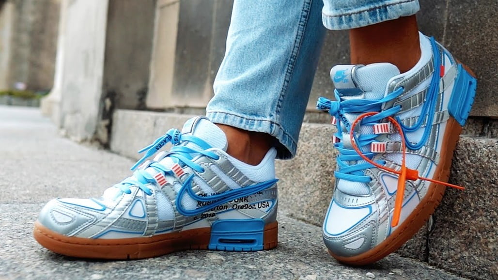 Nike X Off-White Rubber Dunk UNC - Image 4