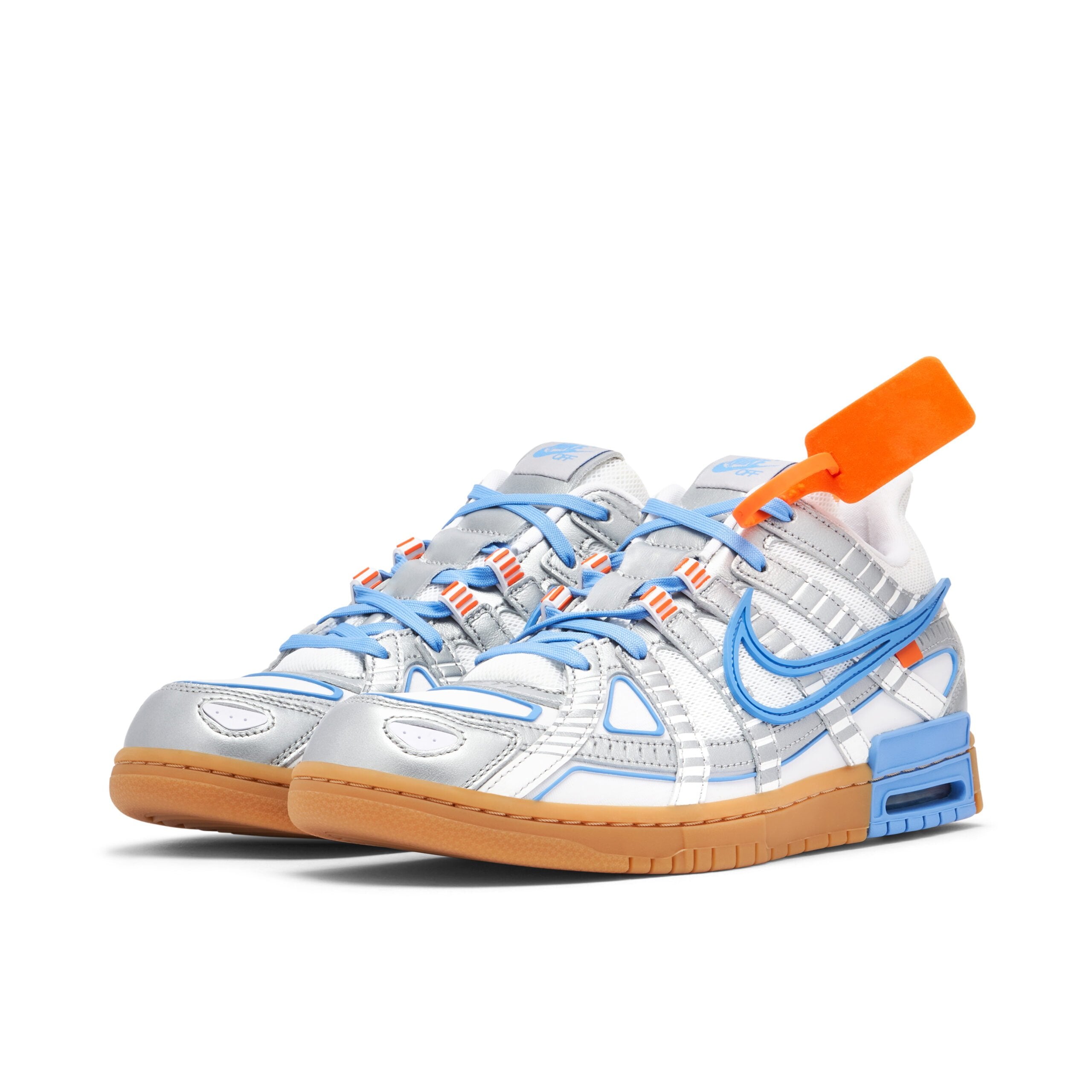 Nike X Off-White Rubber Dunk UNC - Image 4