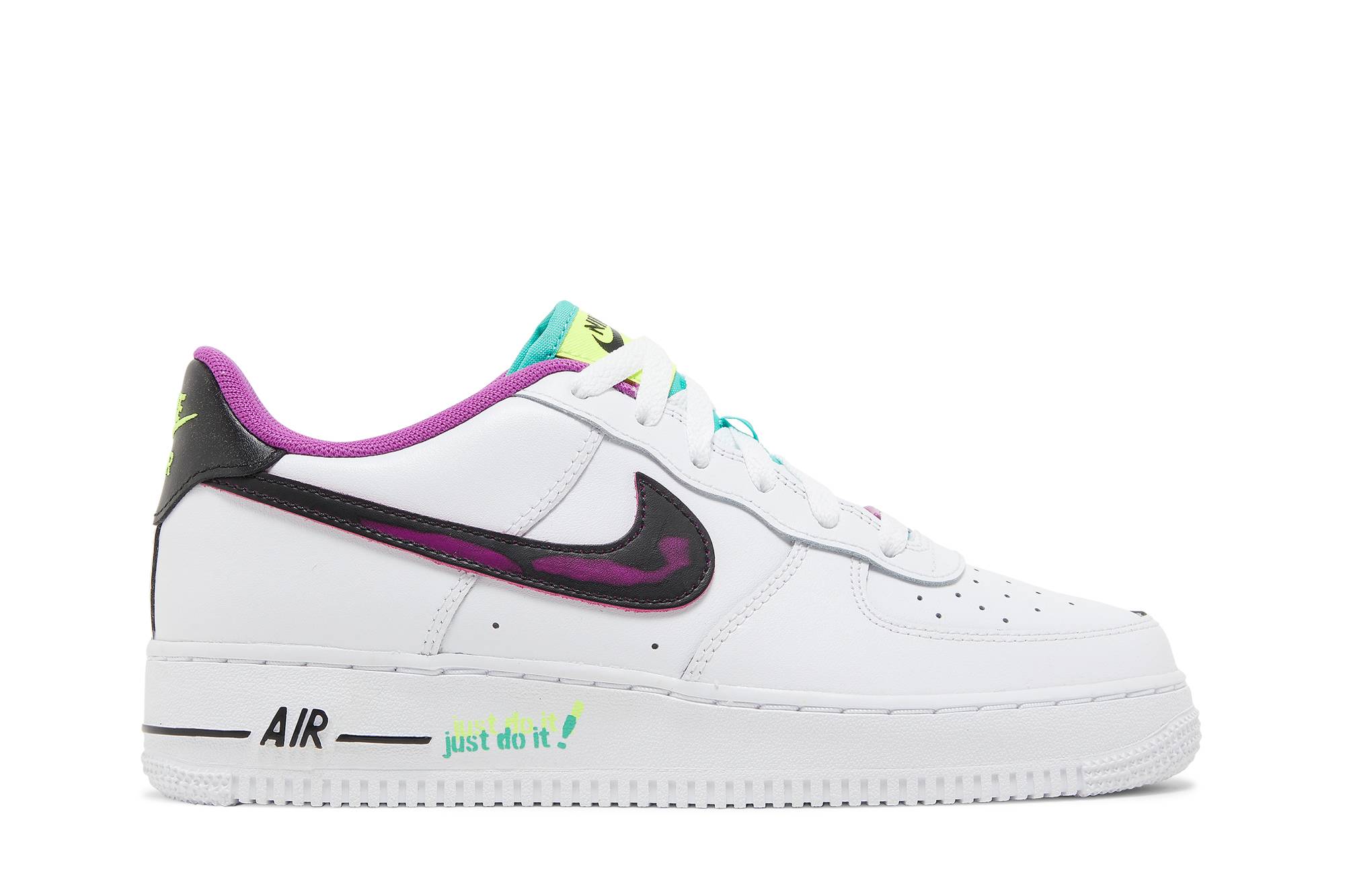 ( Grade School ) Nike Air Force 1 LV8 Just Do It! DX3933-100