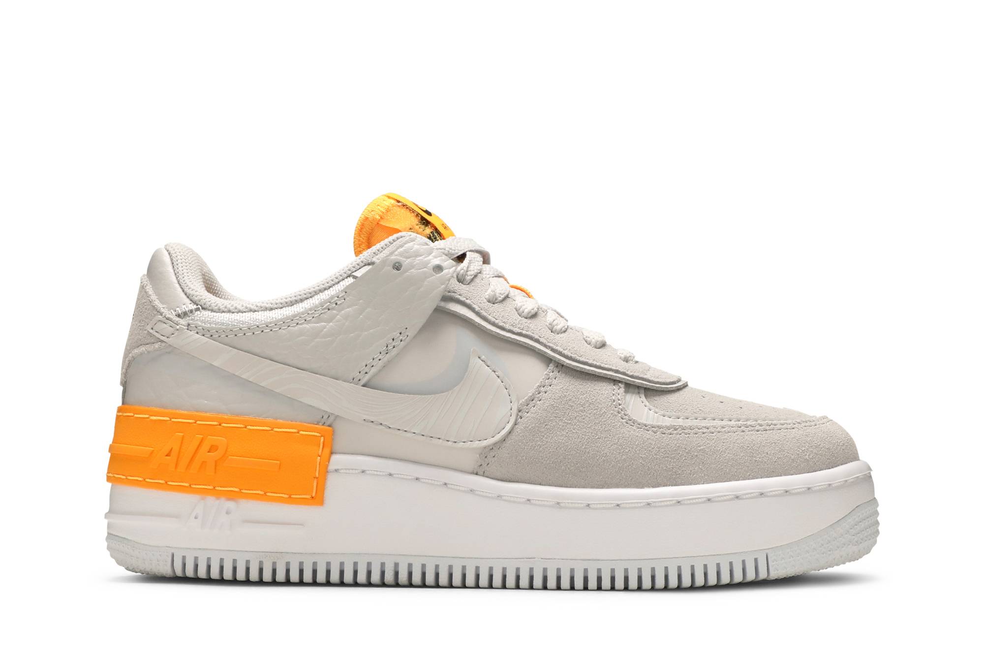 ( Women ) Nike Air Force 1 Shadow Tan Orange CU3446-001