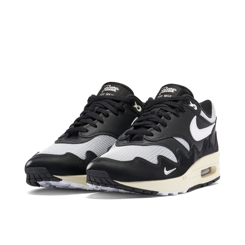 Patta X Nike Air Max 1 Black White ( With Bracelet )