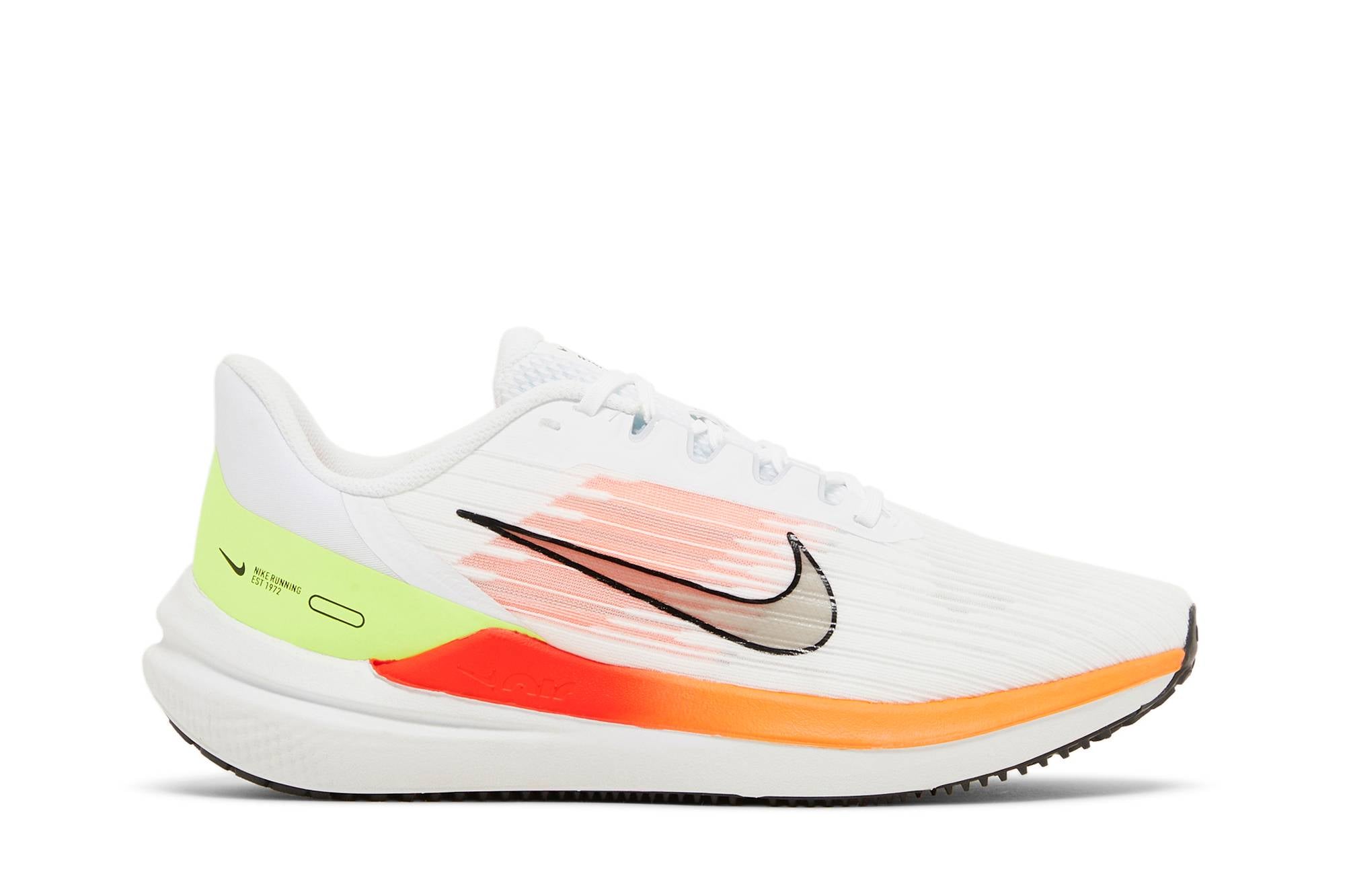 Nike Air Winflo 9 White Bright Crimson DD6203-100