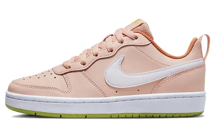 ( Youth ) Nike Court Borough Low 2 Pink White BQ5448-800