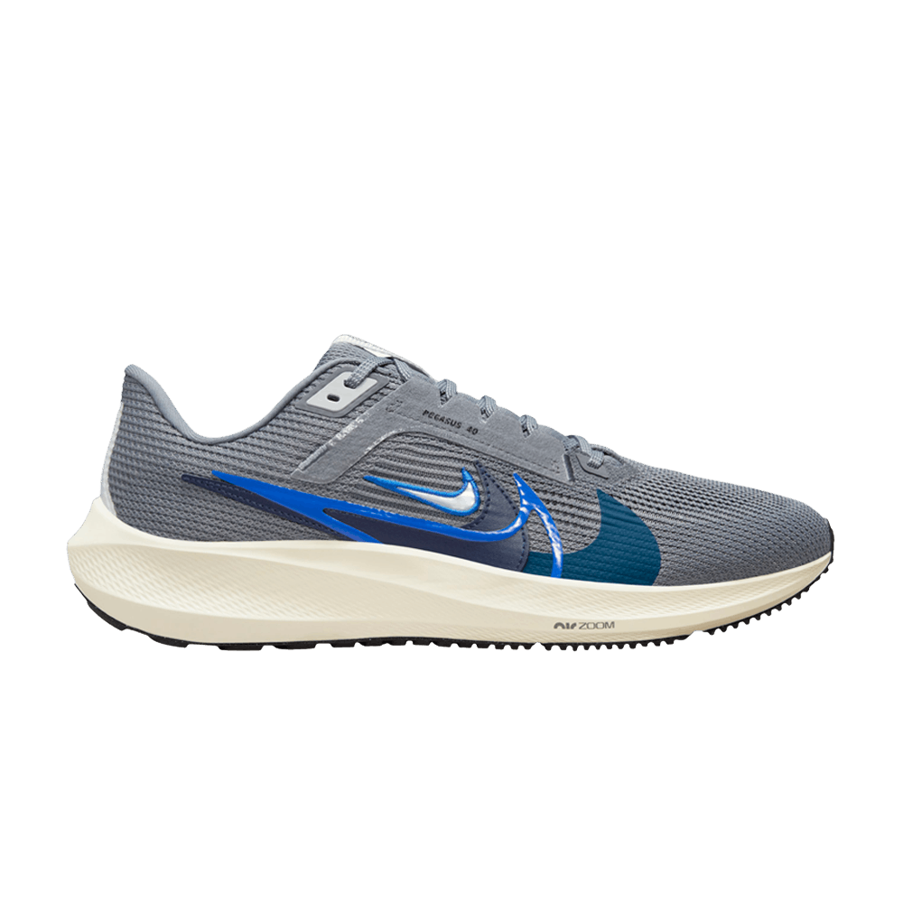 Nike Air Zoom Pegasus 40 Premium Quadruple Swoosh – Smoke Grey Racer Blue FB7179-002