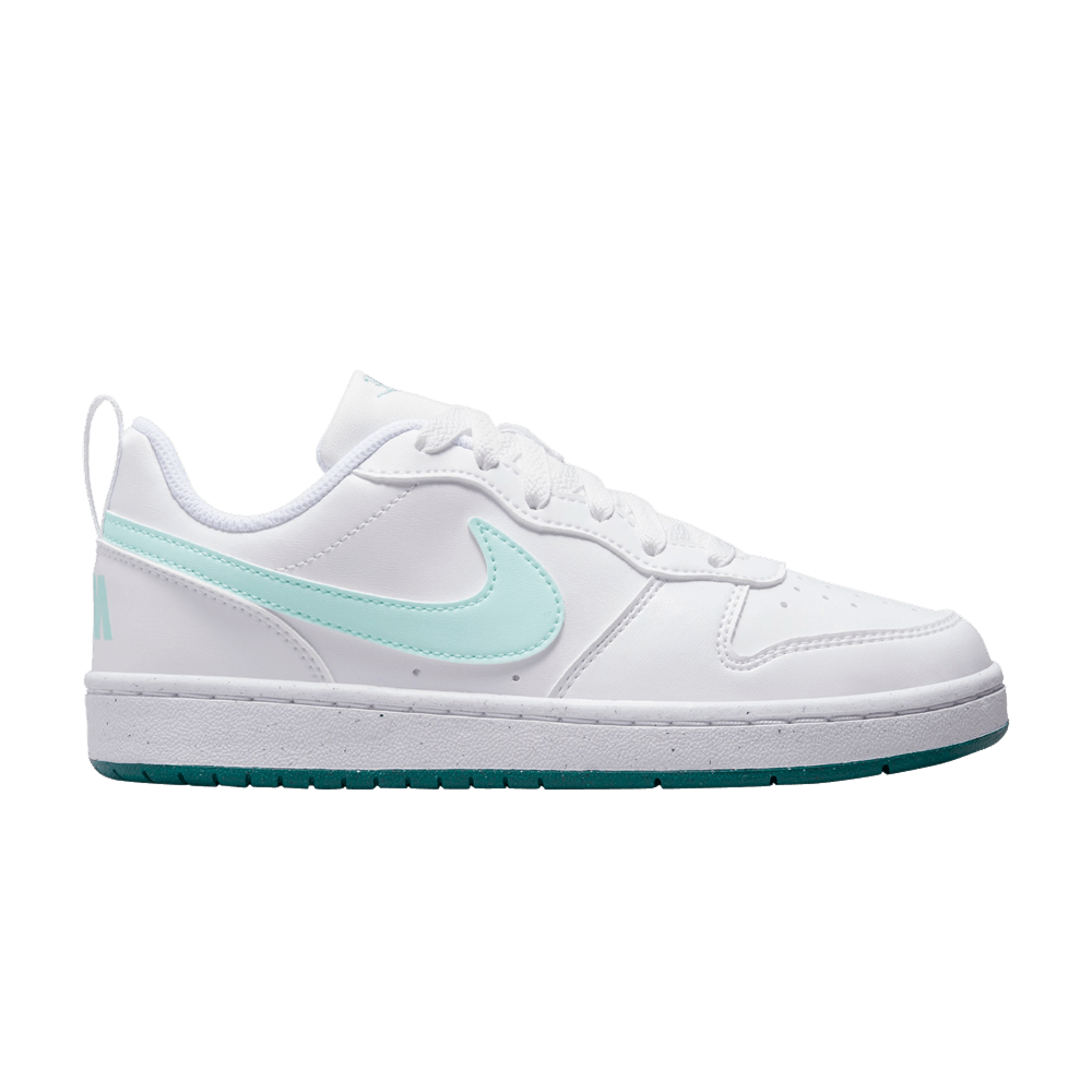 ( Youth ) Nike Court Borough Low Recraft White Jade Ice Teal DV5456-102