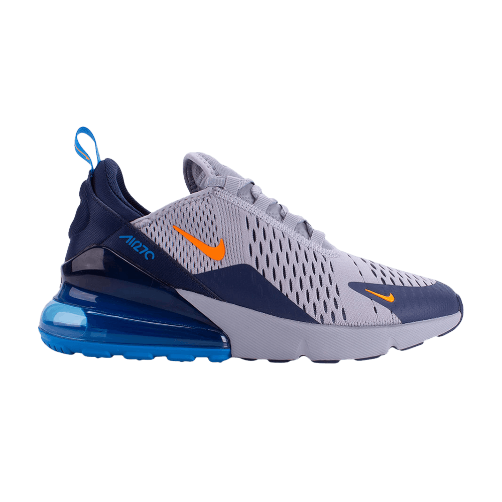 ( Youth ) Nike Air Max 270 Wolf Grey Photo Blue 943345-015