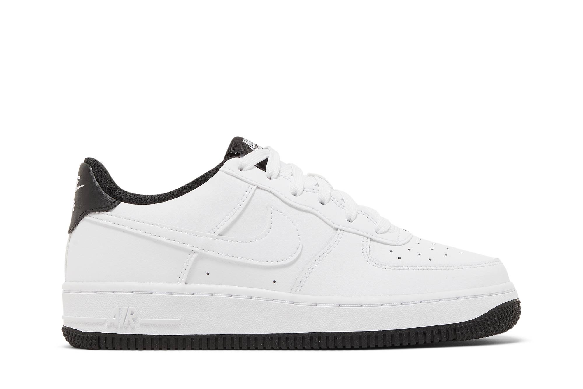( Youth ) Nike Air Force 1 07 ESS GS White Black DV1331-100