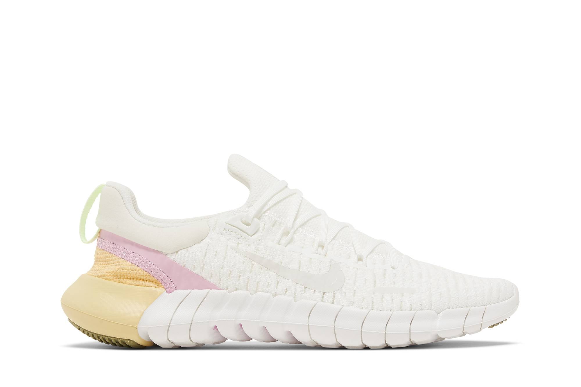 ( Women ) Nike Free Run 5.0 Summit White Light Arctic Pink CZ1891-100