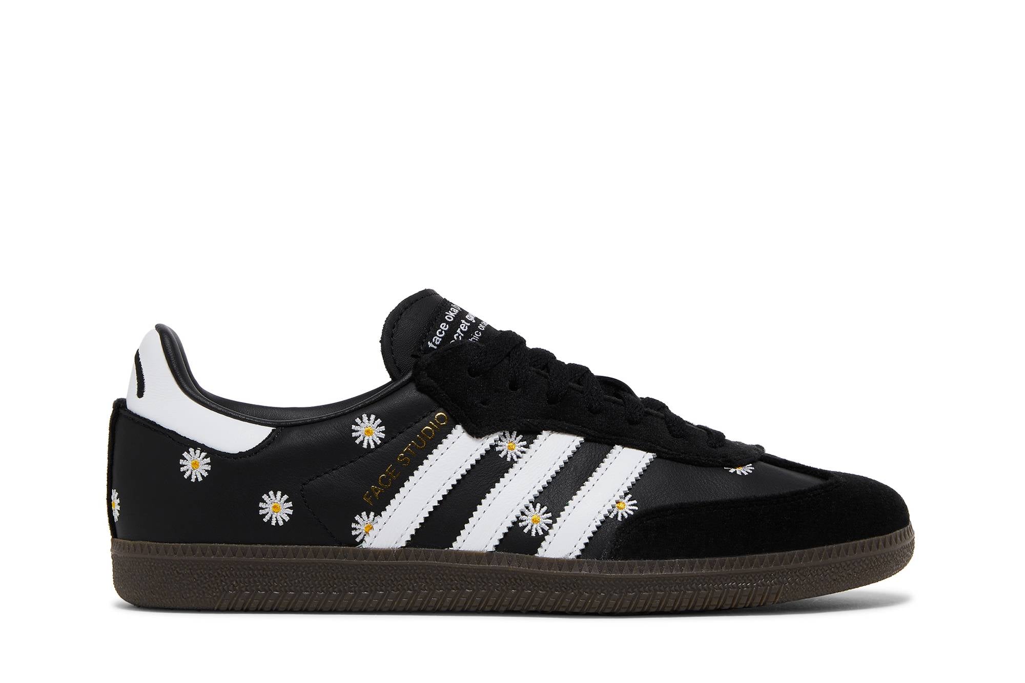 Atmos X FACE X Adidas Samba OG Embroidered Daisies H03848