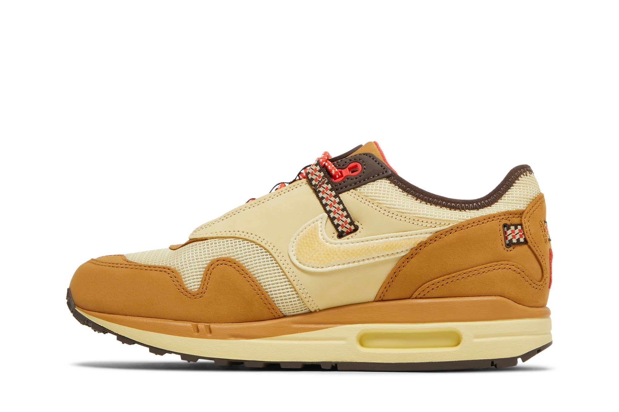 Nike Air Max 1 X Travis Scott Cactus Jack Wheat Lemon Drop - Image 3