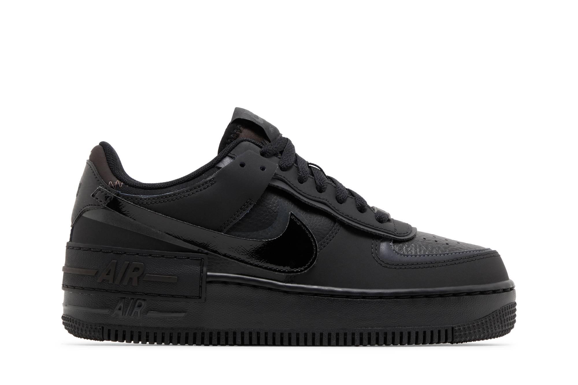 ( Women ) Nike Air Force 1 Shadow ‘Triple Black’ FB7582-001