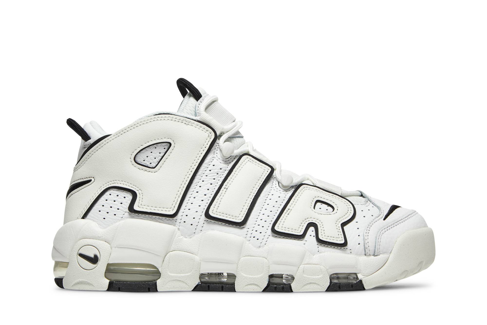 ( Women ) Nike Air More Uptempo White Black DO6718-100