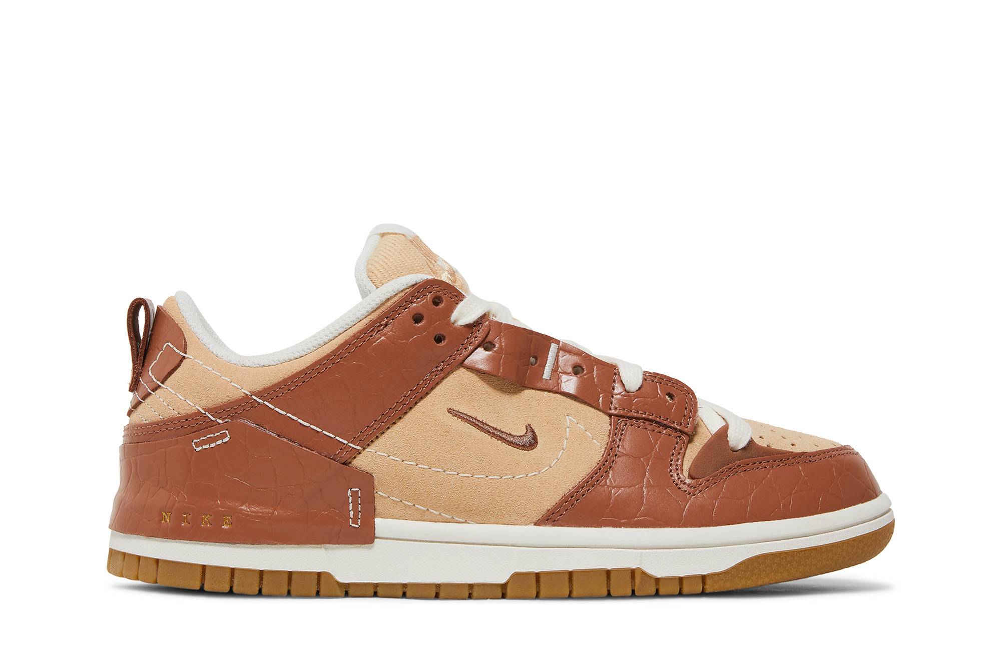 ( Women ) Nike Dunk Low Disrupt 2 ‘Brown Croc’ DV1026-215