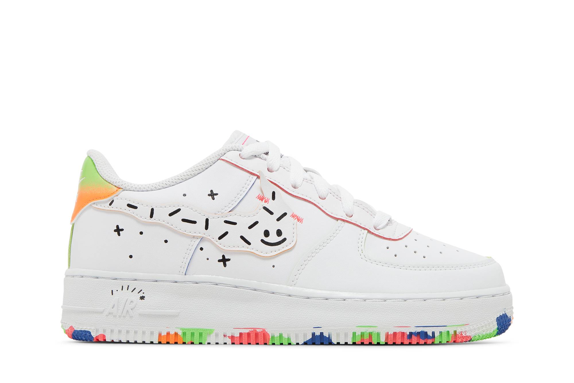 ( Grade School ) Nike Air Force 1 Low ‘Kids Drawing’ DV1366-111