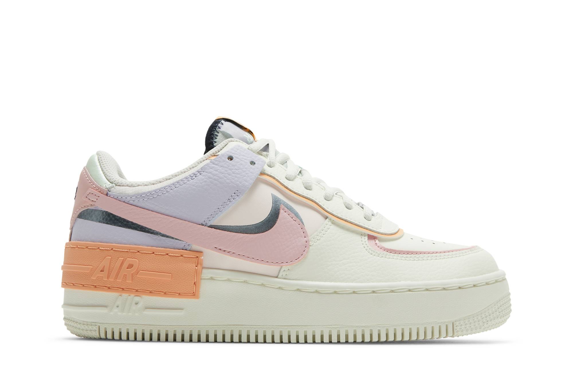 ( Women ) Nike Air Force 1 Shadow ‘Orange Chalk Pink Glaze’ CI0919-111