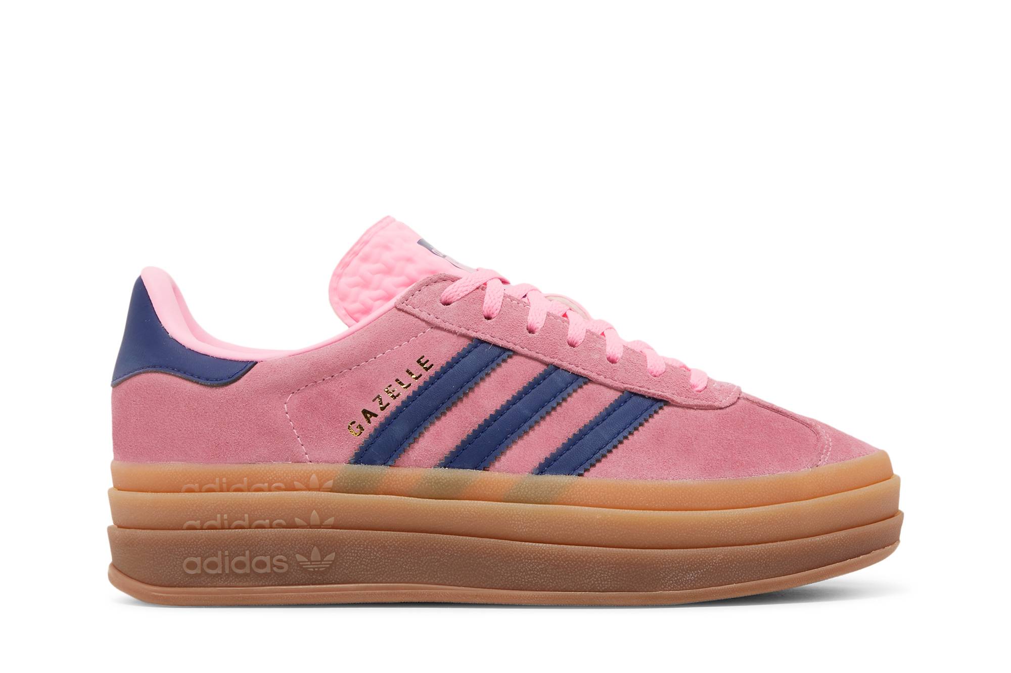 ( Women ) Adidas Gazelle Bold Pink Glow Gum H06122
