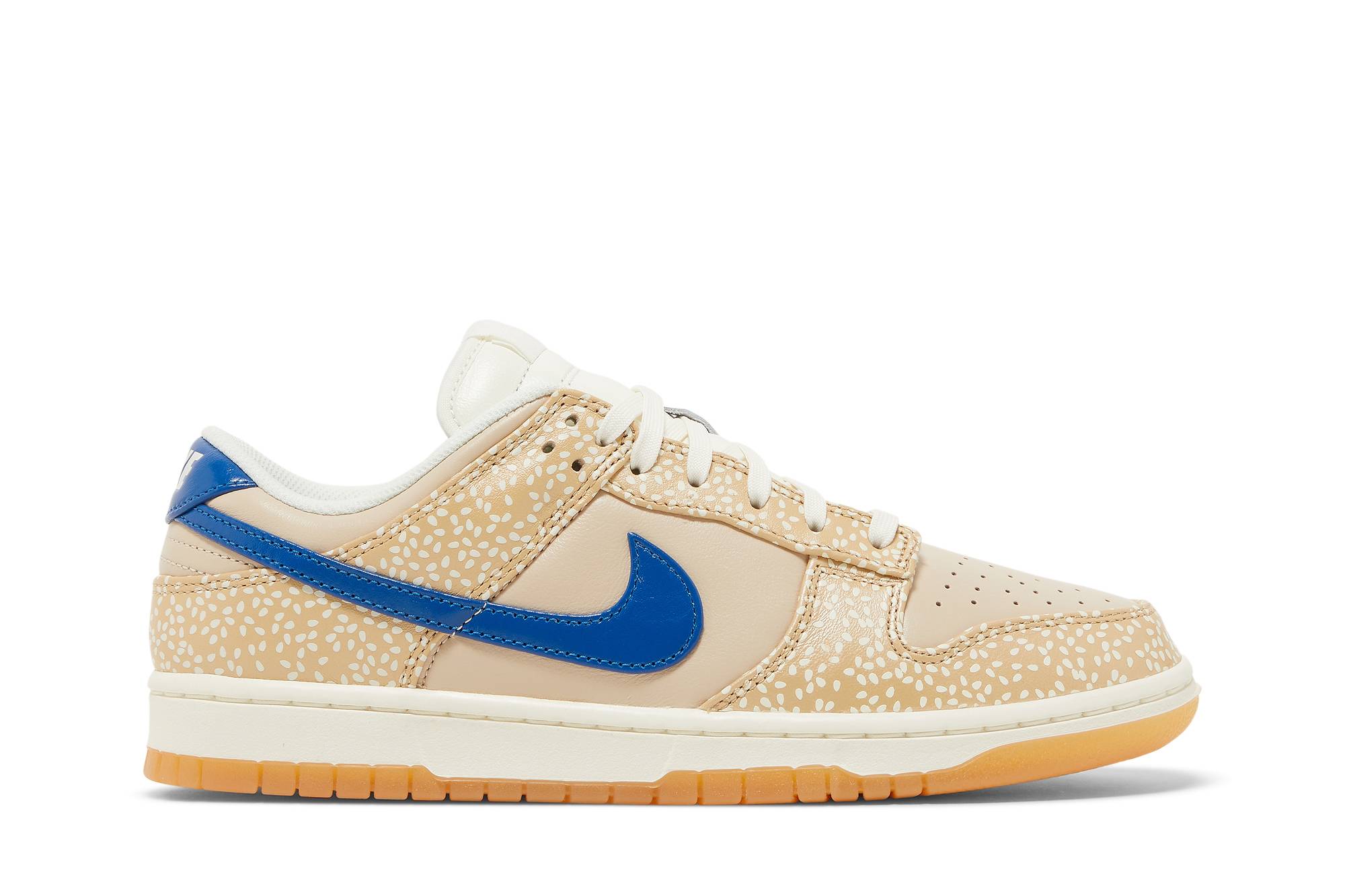 Nike Dunk Low PRM Sesame/Blue Swoosh DZ4853-200