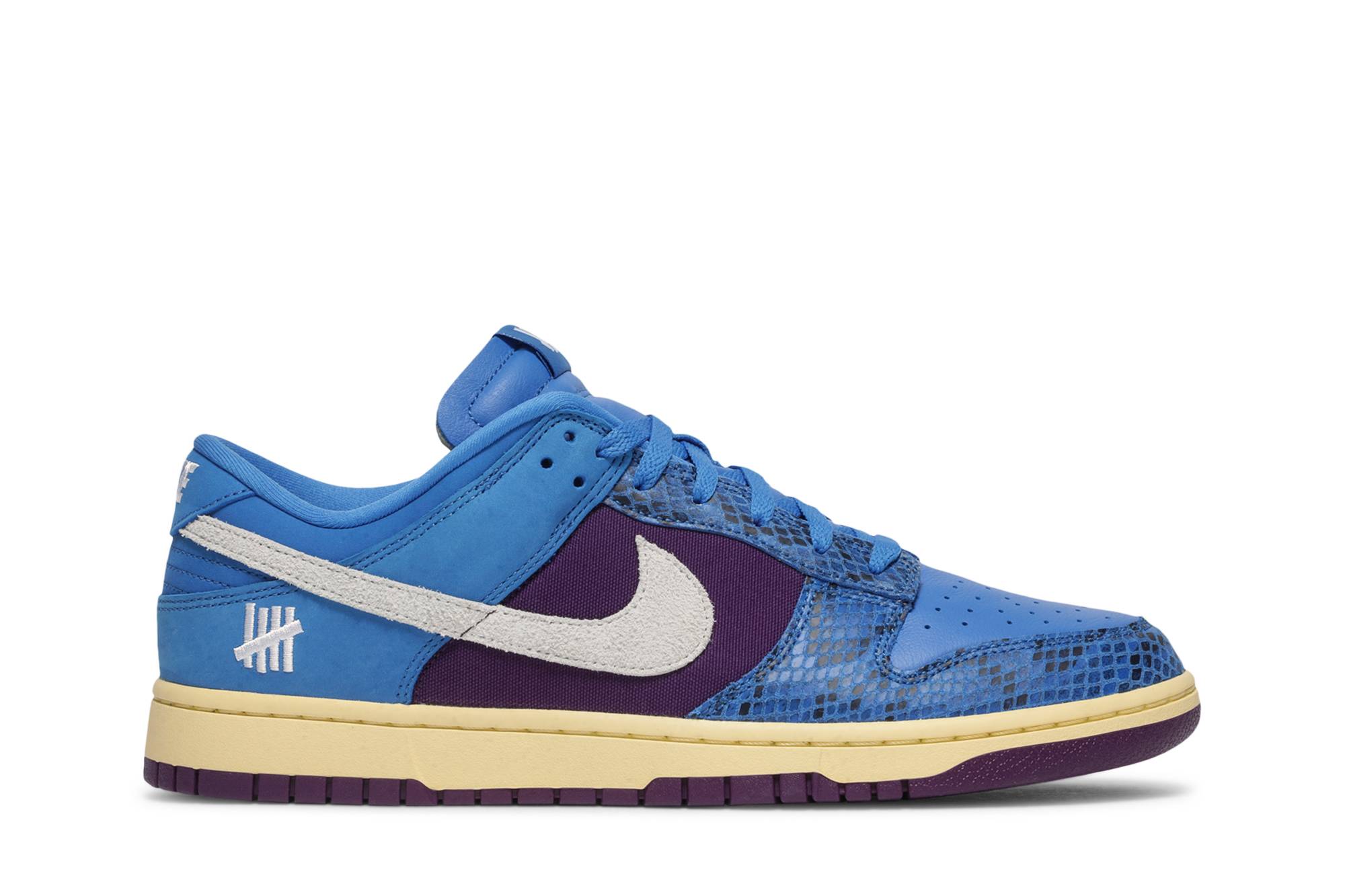 UNDEFEATED X Nike Dunk Low SP 5 On It DH6508-400