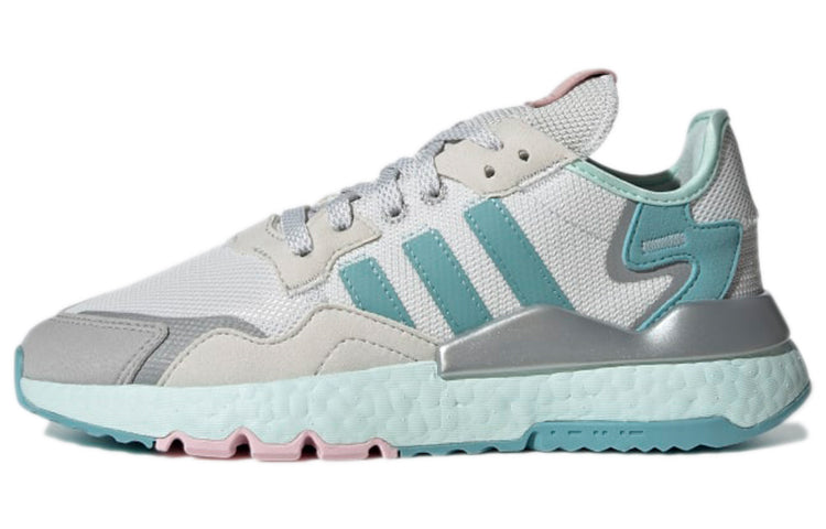 ( Women ) Adidas Originals Nite Jogger Gray Blue White H01729