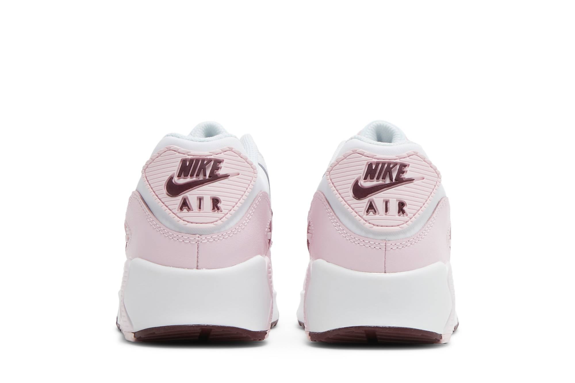 ( Youth ) Nike Air Max 90 Leather Pink Foam CD6864-114 - Image 6