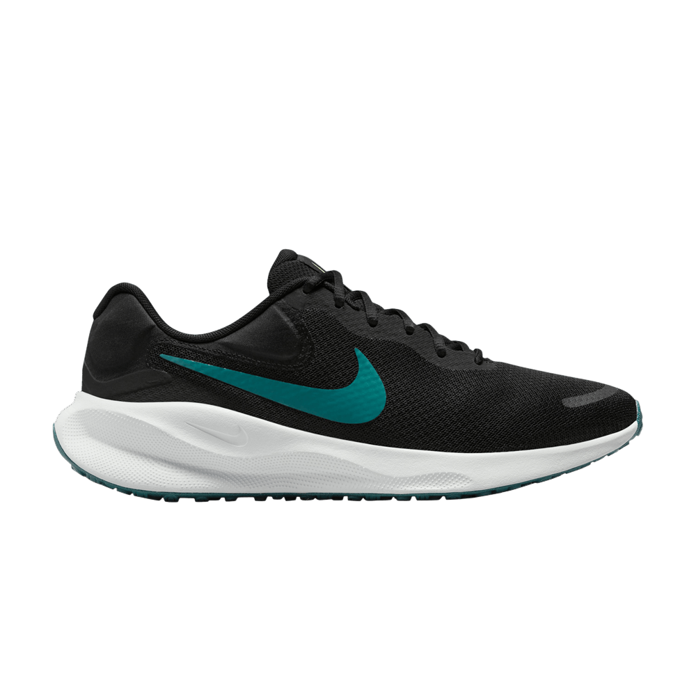 Nike Revolution 7 Black Geode Teal FB2207-004