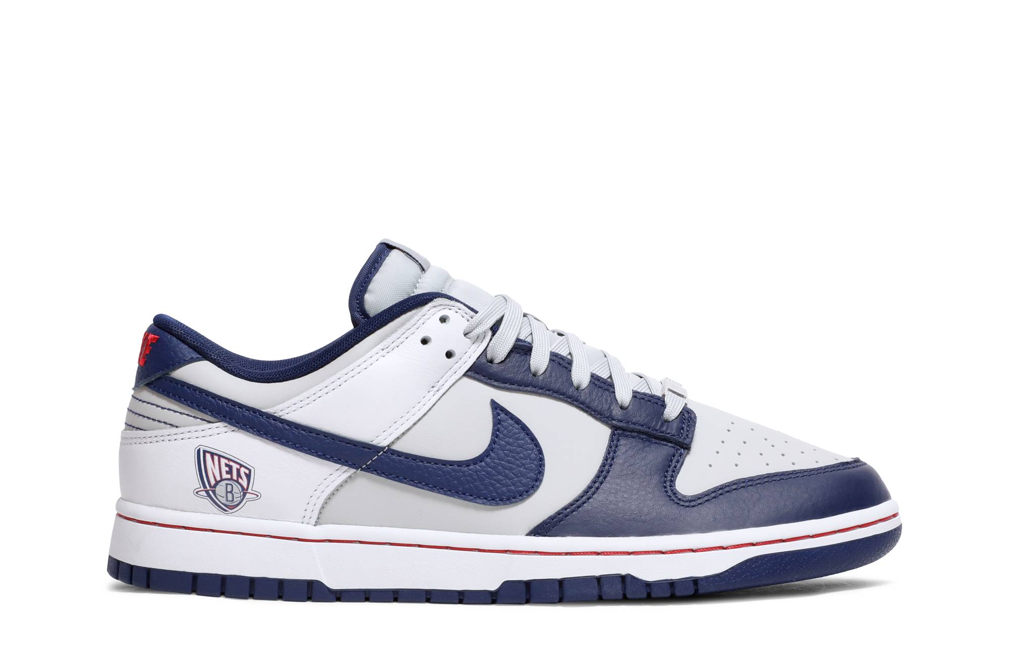 NBA X Nike Dunk Low EMB 75th Anniversary Brooklyn Nets DD3363-001