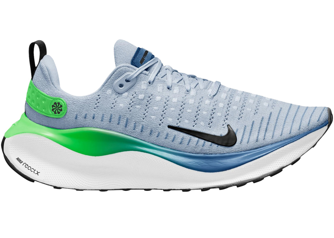 Nike ReactX Infinity Run 4 Light Armory Blue Green DR2665-402