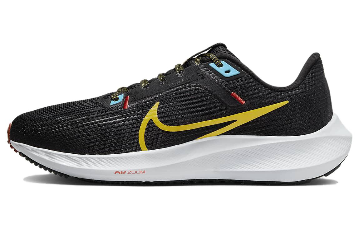 ( Women ) Nike Air Zoom Pegasus 40 Black Speed Yellow Blue DV3854-002