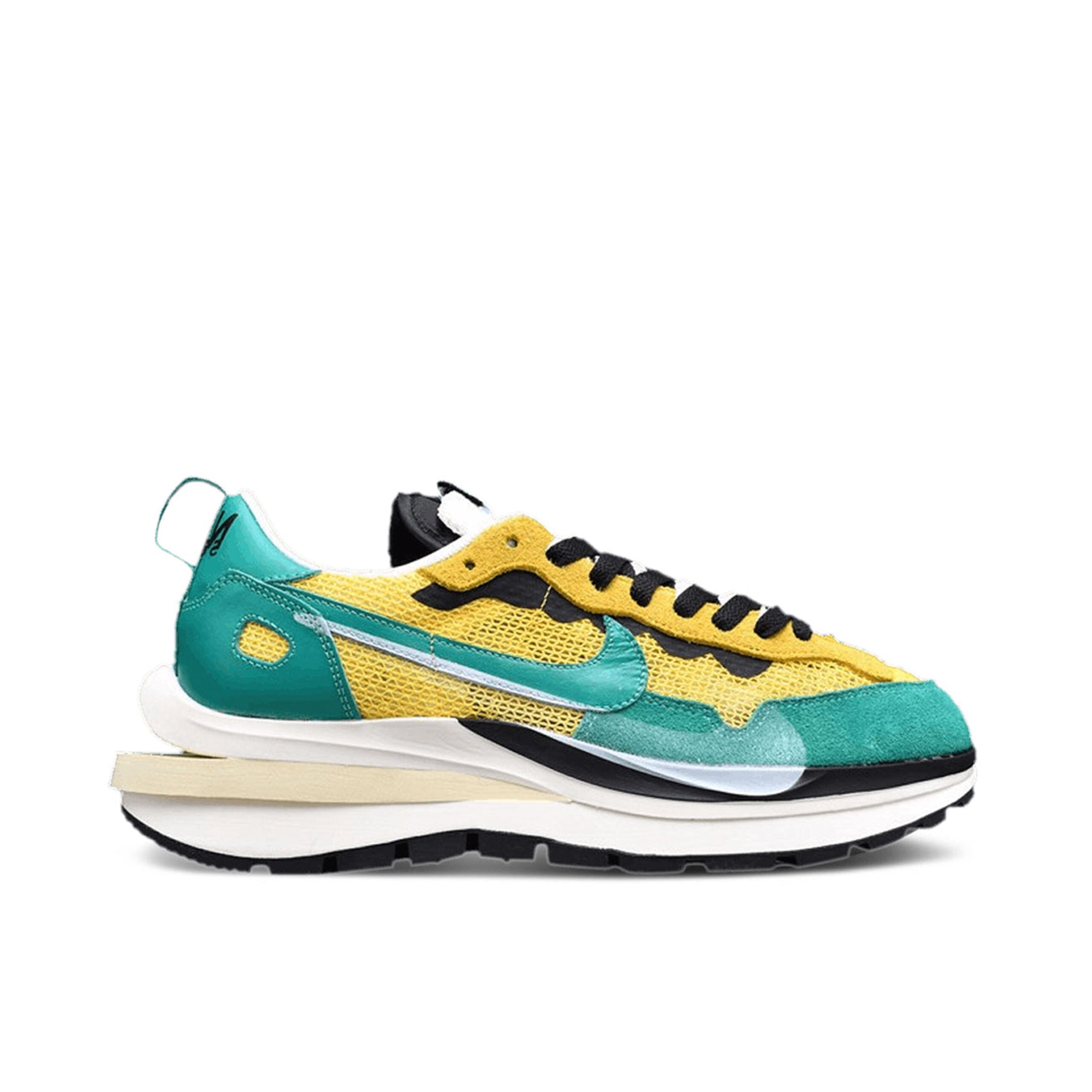 Sacai X Nike VaporWaffle Tour Yellow Stadium Green