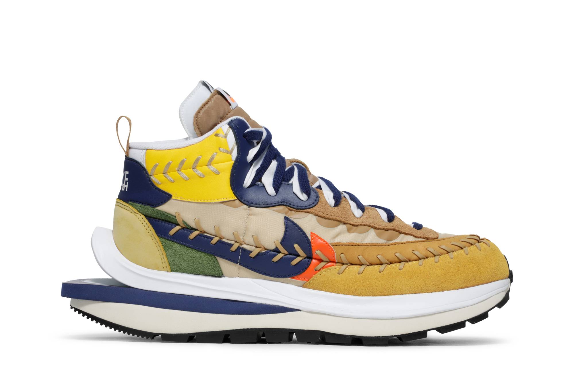 Sacai X Jean Paul Gaultier X Nike Vaporwaffle ‘Sesame’ DH9186-200
