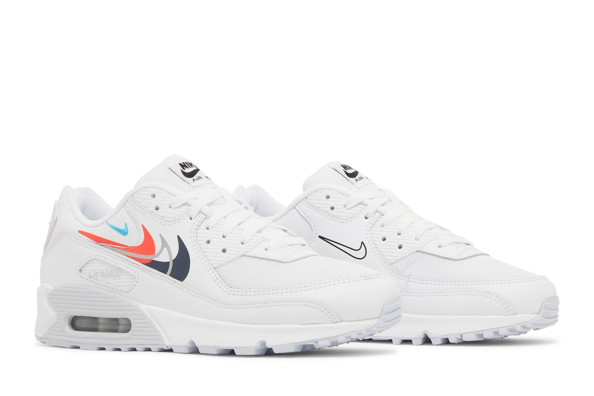 Nike Air Max 90 ‘Multi Swoosh – White Bright Crimson’ FJ4223-100 - Image 15