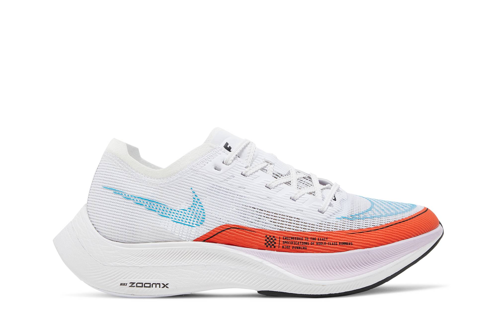 ( Women ) Nike ZoomX Vaporfly Next% 2 White Rush Orange CU4123-102
