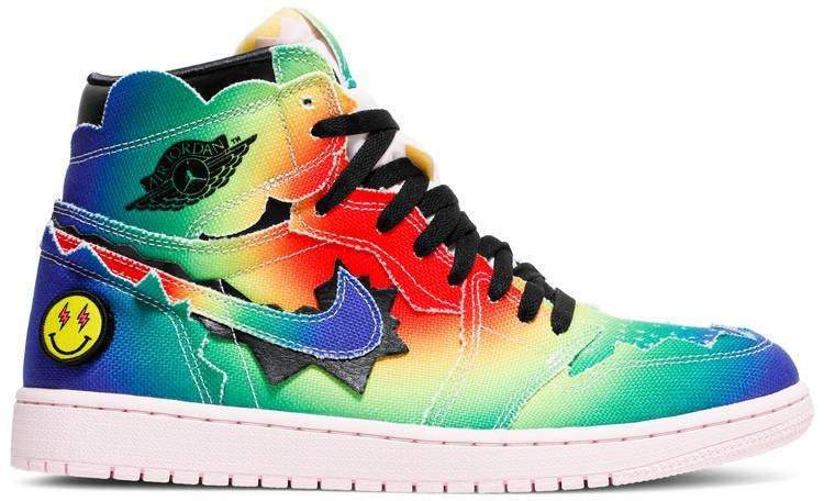 J Balvin X Air Jordan 1 Retro OG High ‘Colores Y Vibras Revered Footwear
