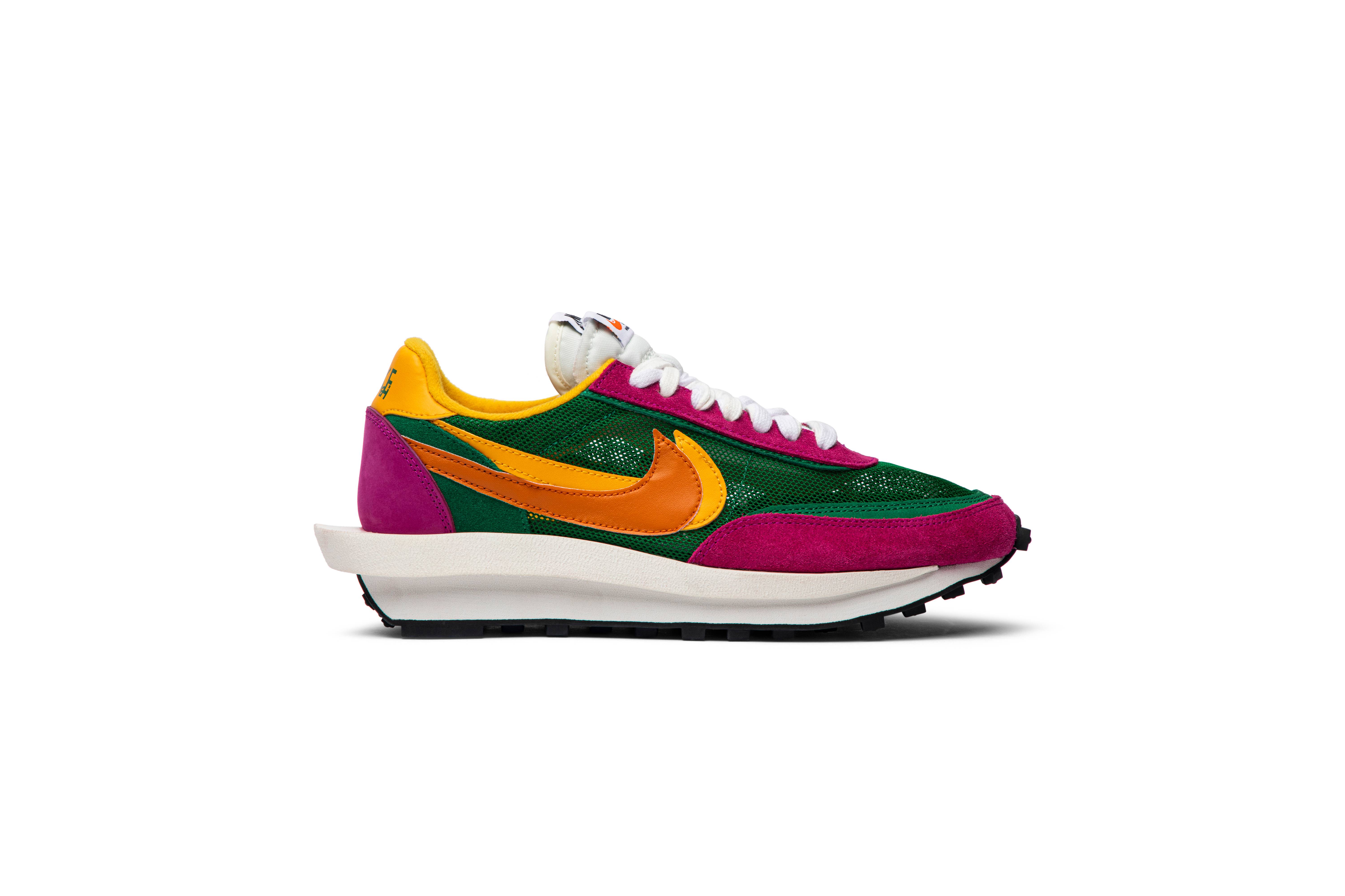 Sacai X Nike LDWaffle Pine Green BV0073-301