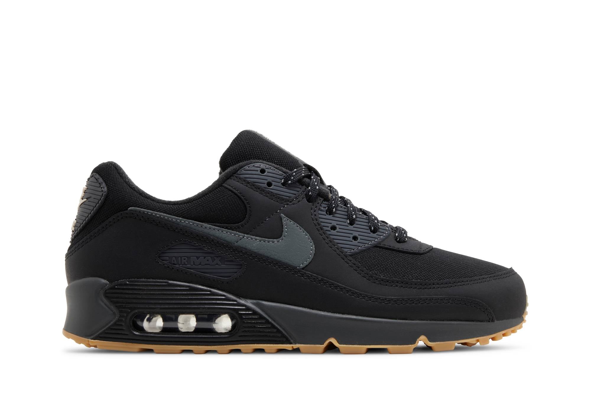 Nike Air Max 90 Black Smoke Grey Gum FV0387-001