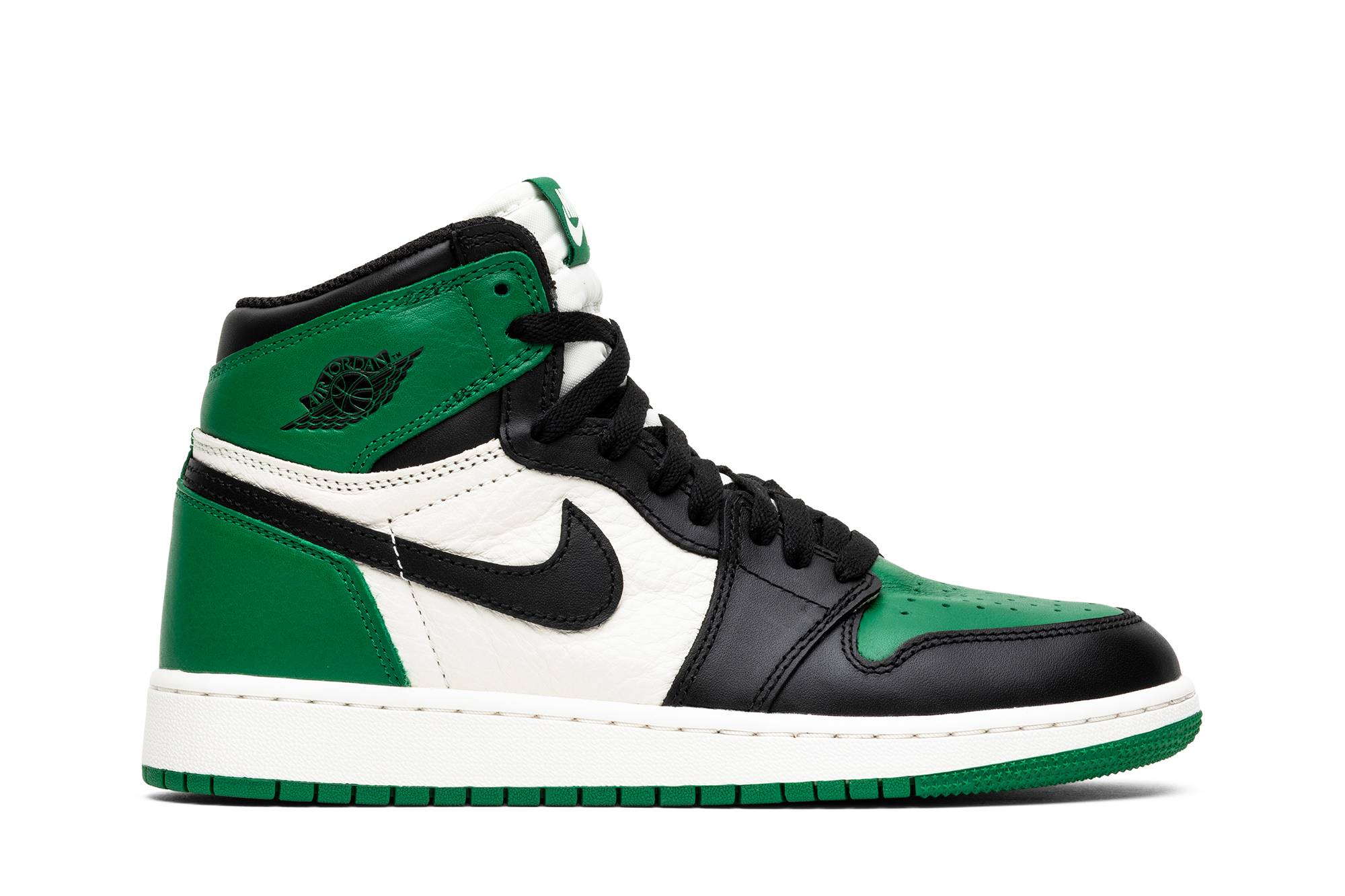 ( Grade School ) Air Jordan 1 Retro High OG Pine Green 575441-302