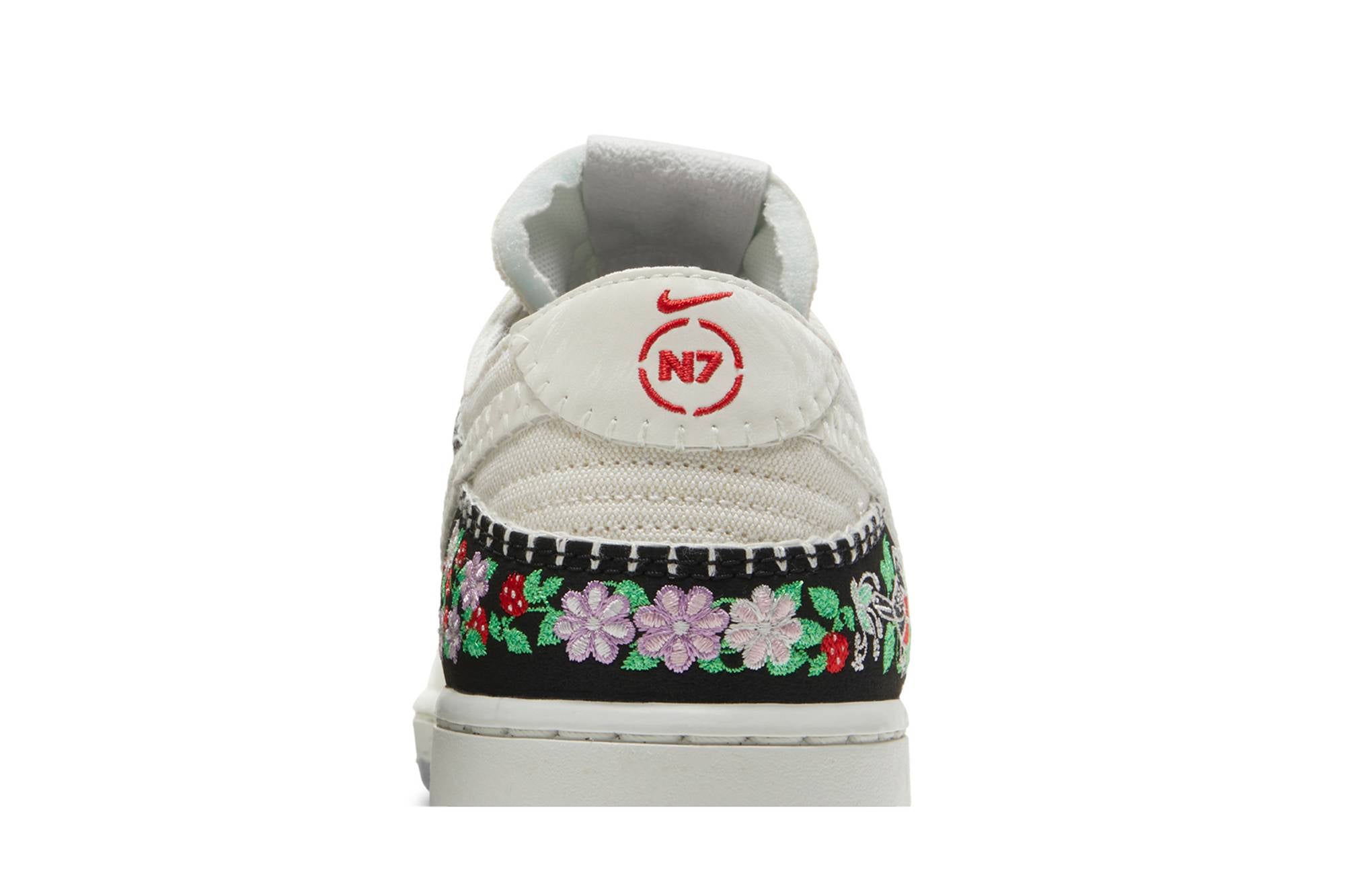 Nike SB Dunk Low Decon N7 White Black FD6951-300 - Image 7