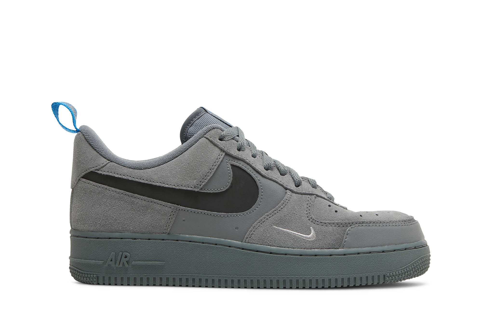 Nike Air Force 1 Low Cut Out Swoosh – Grey DO6709-002