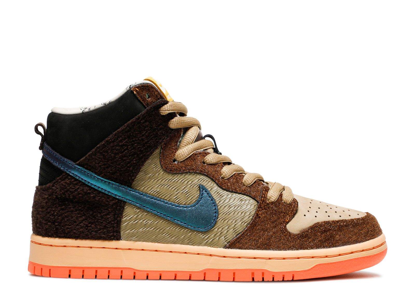 Nike Concepts X Dunk High Pro SB ‘TurDUNKen Unfading Sneaker