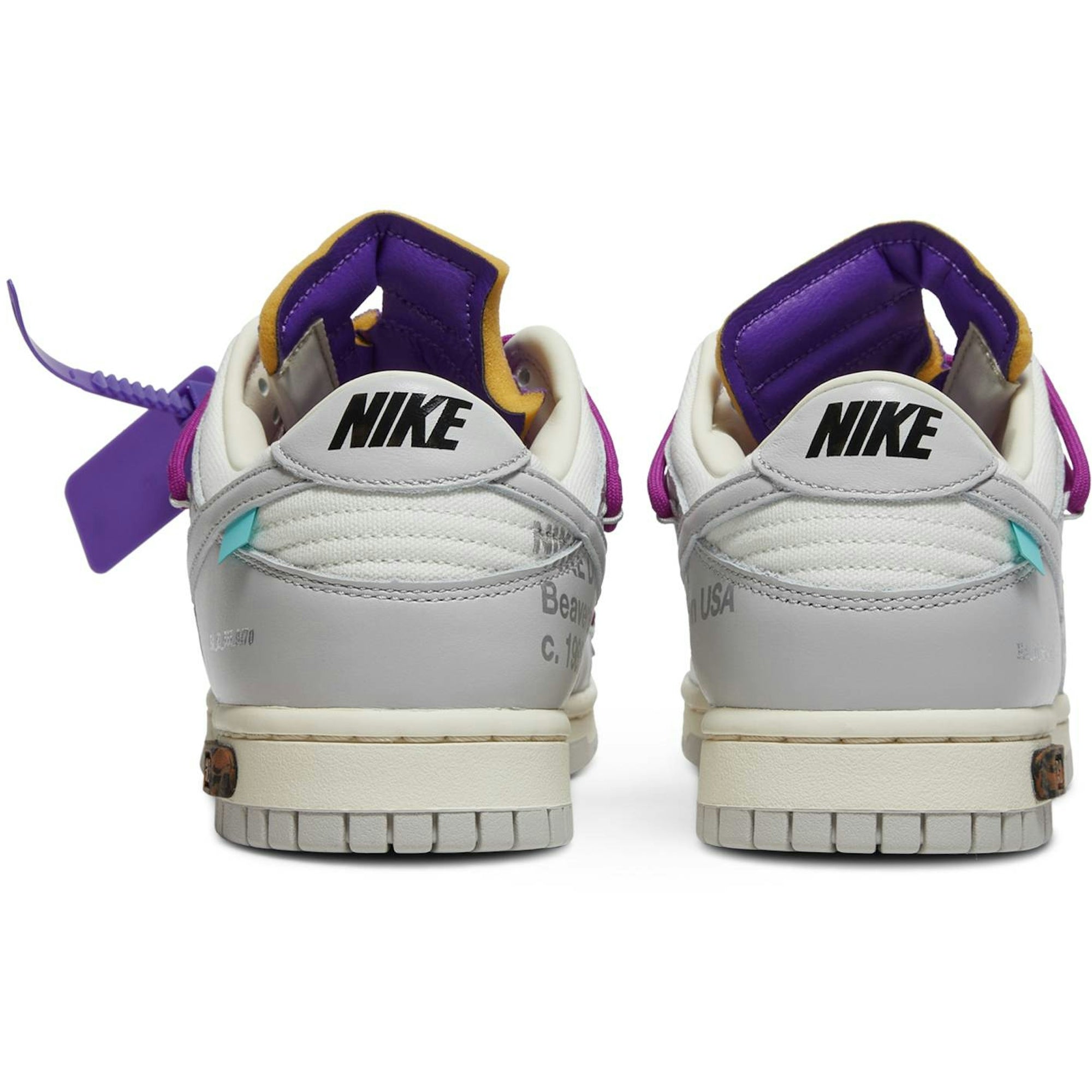 Off-White X Nike Dunk Low Dear Summer – 28 Of 50 DM1602-111 - Image 6